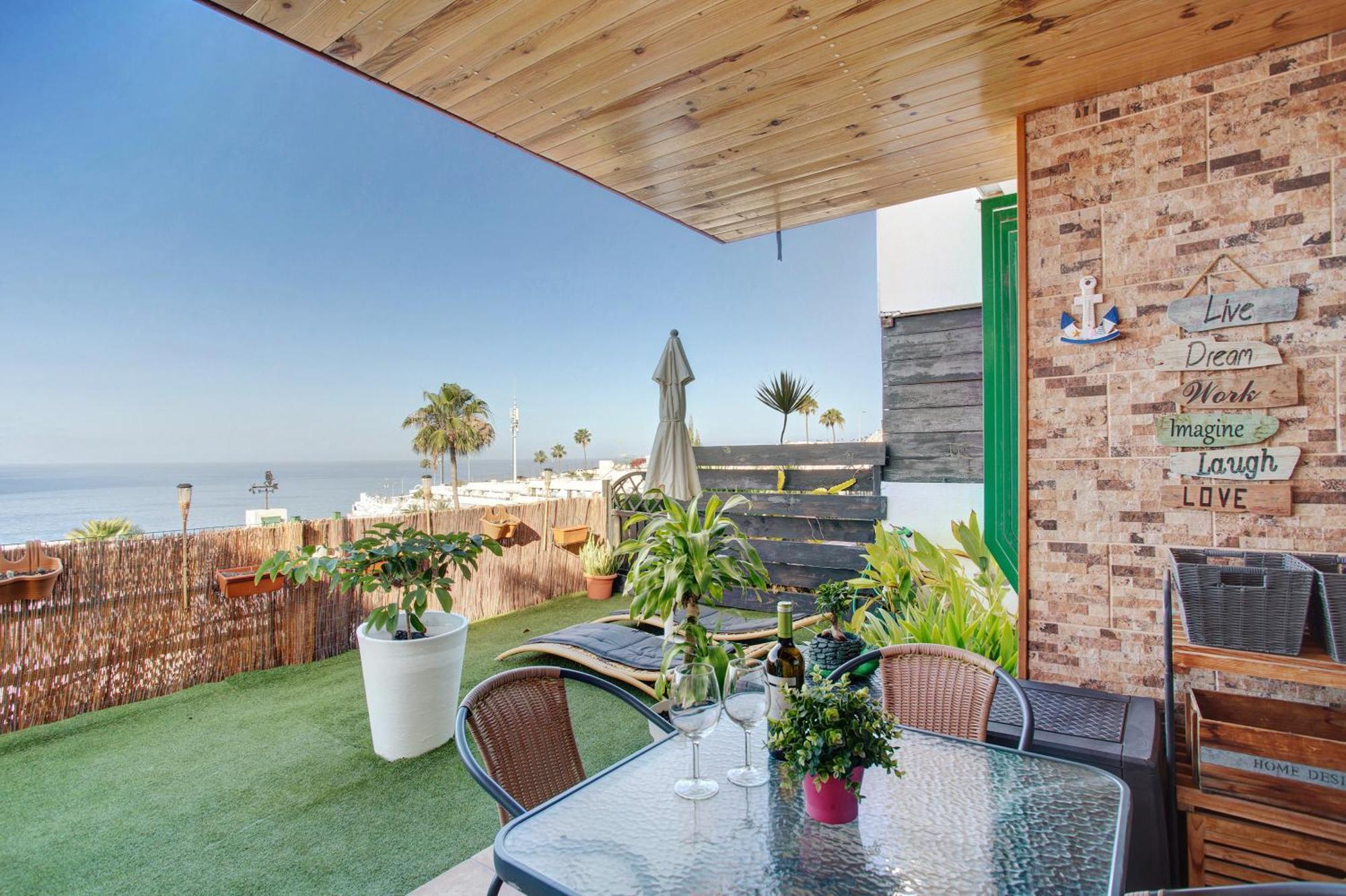 Sunset Apartment Porto Rico Exterior foto
